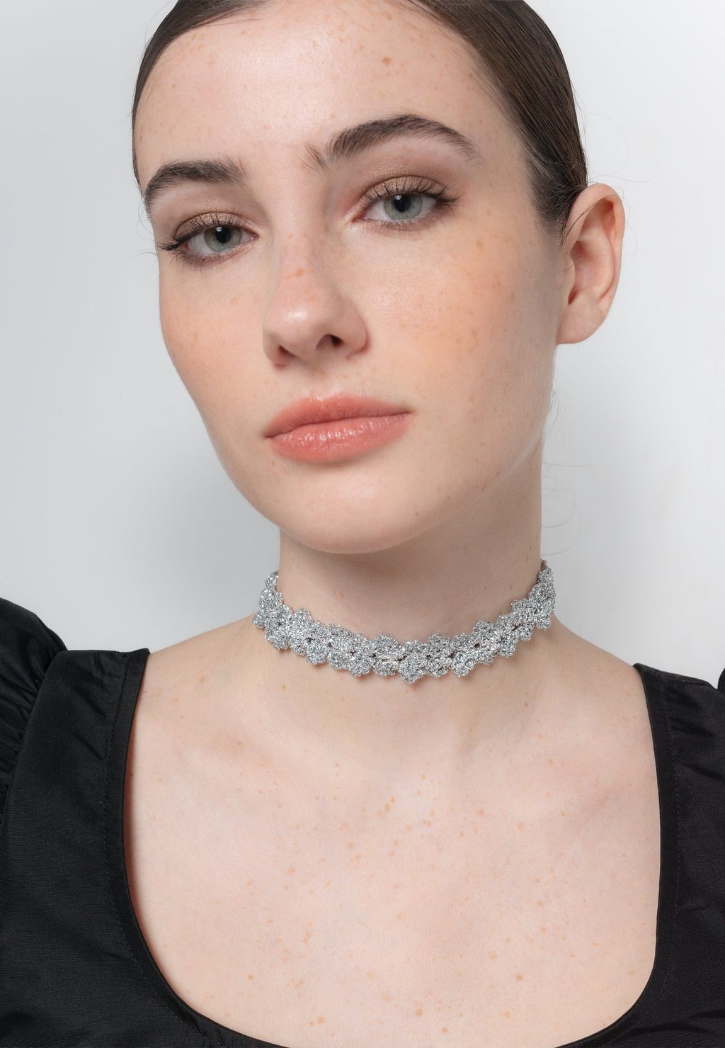 Choker Spike Pitiusas Plata