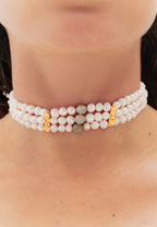 Choker Uma Perlas