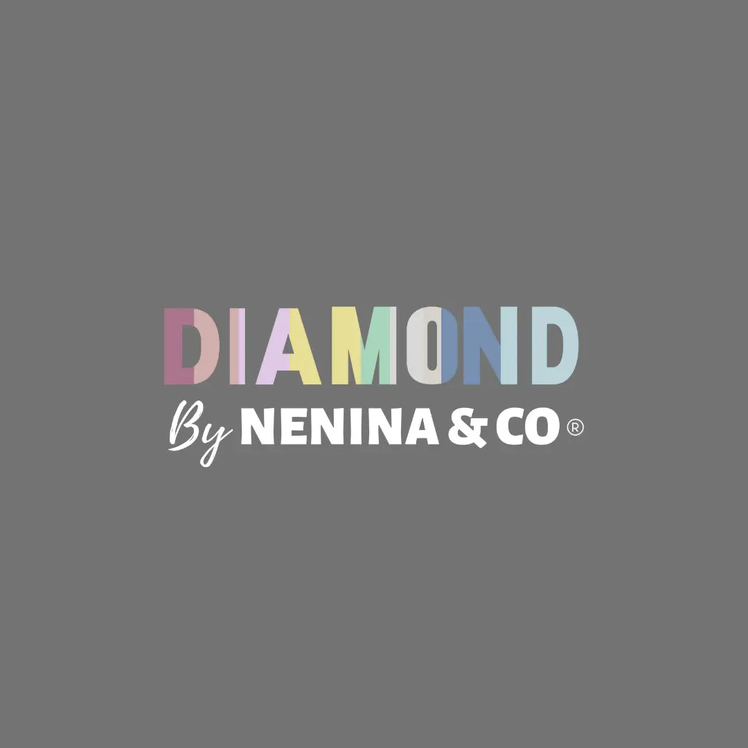 Chupete DIAMOND By Nenina & Co Azul, Gris y Amarillo