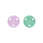 Chupete DIAMOND By Nenina & Co Lila y Mint | Silicona Orgánica para Bebé +12 Meses