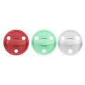 Chupete DIAMOND FS By Nenina & Co New Rojo, Mint y Gris