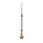 Chupetero Personalizado Khaki con Nombre en Silicona Orgánica | Nenina & Co.