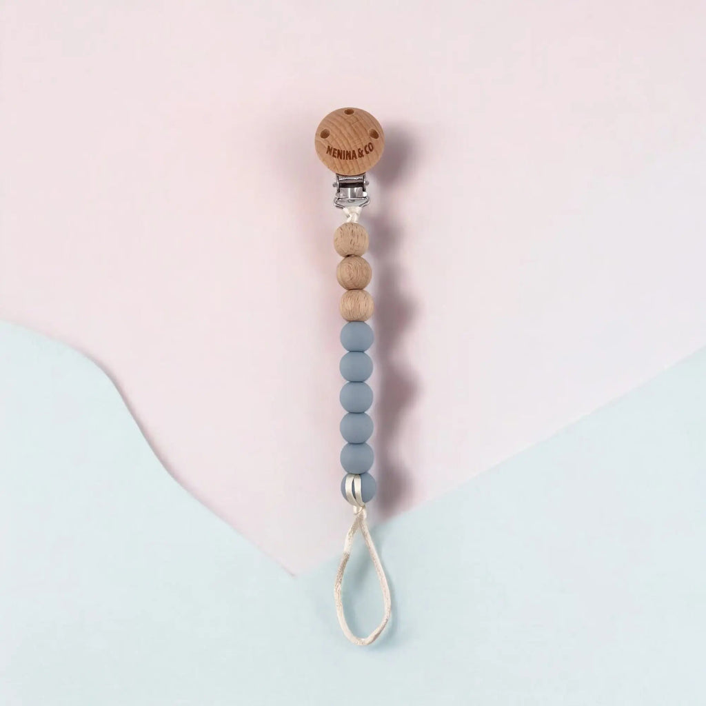 Chupetero Spring Dusty blue Nenina & Co