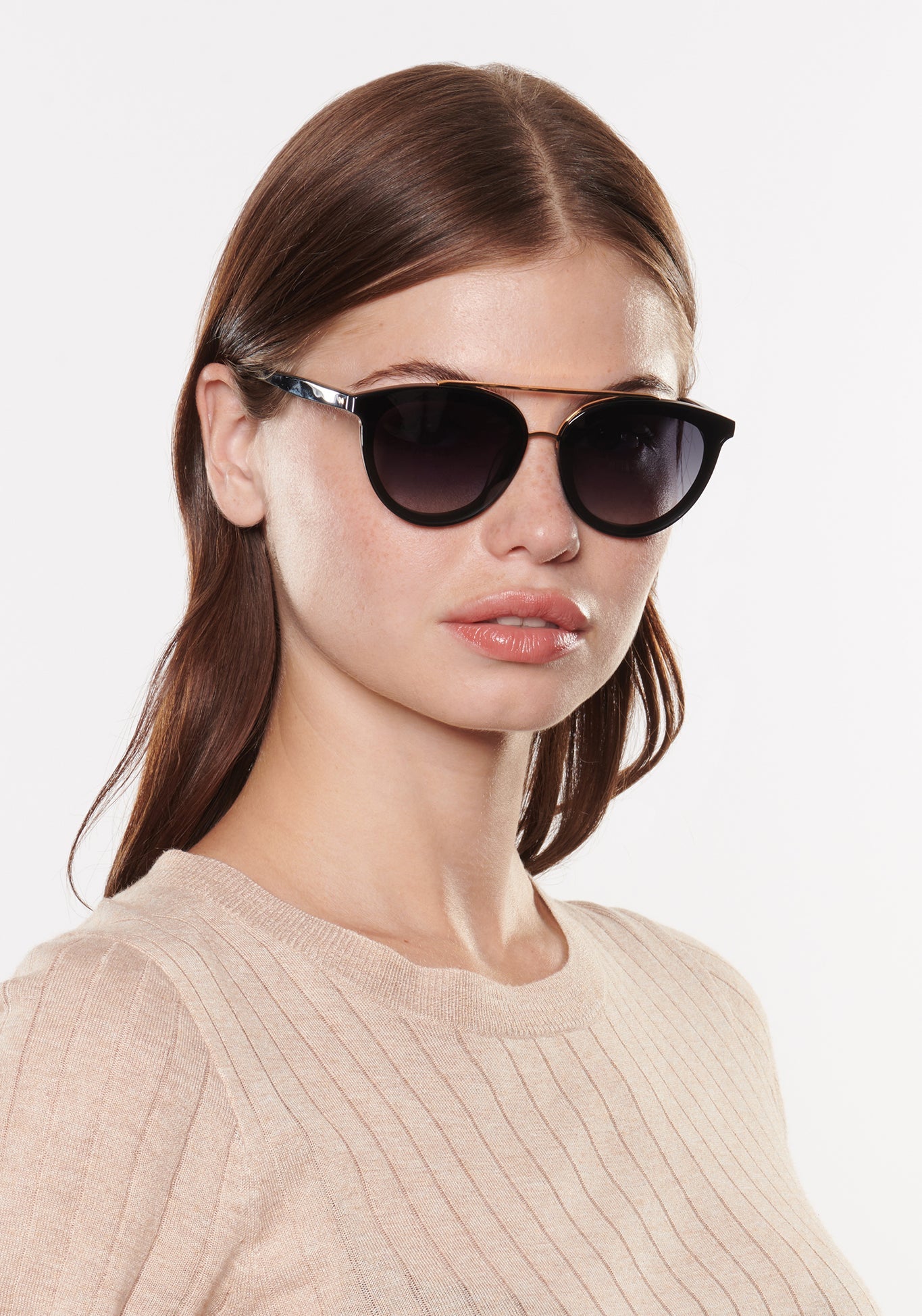 KREWE CLIO NYLON | Black + Shadow 24K