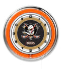 NHL Licensed 19" Neon Clock