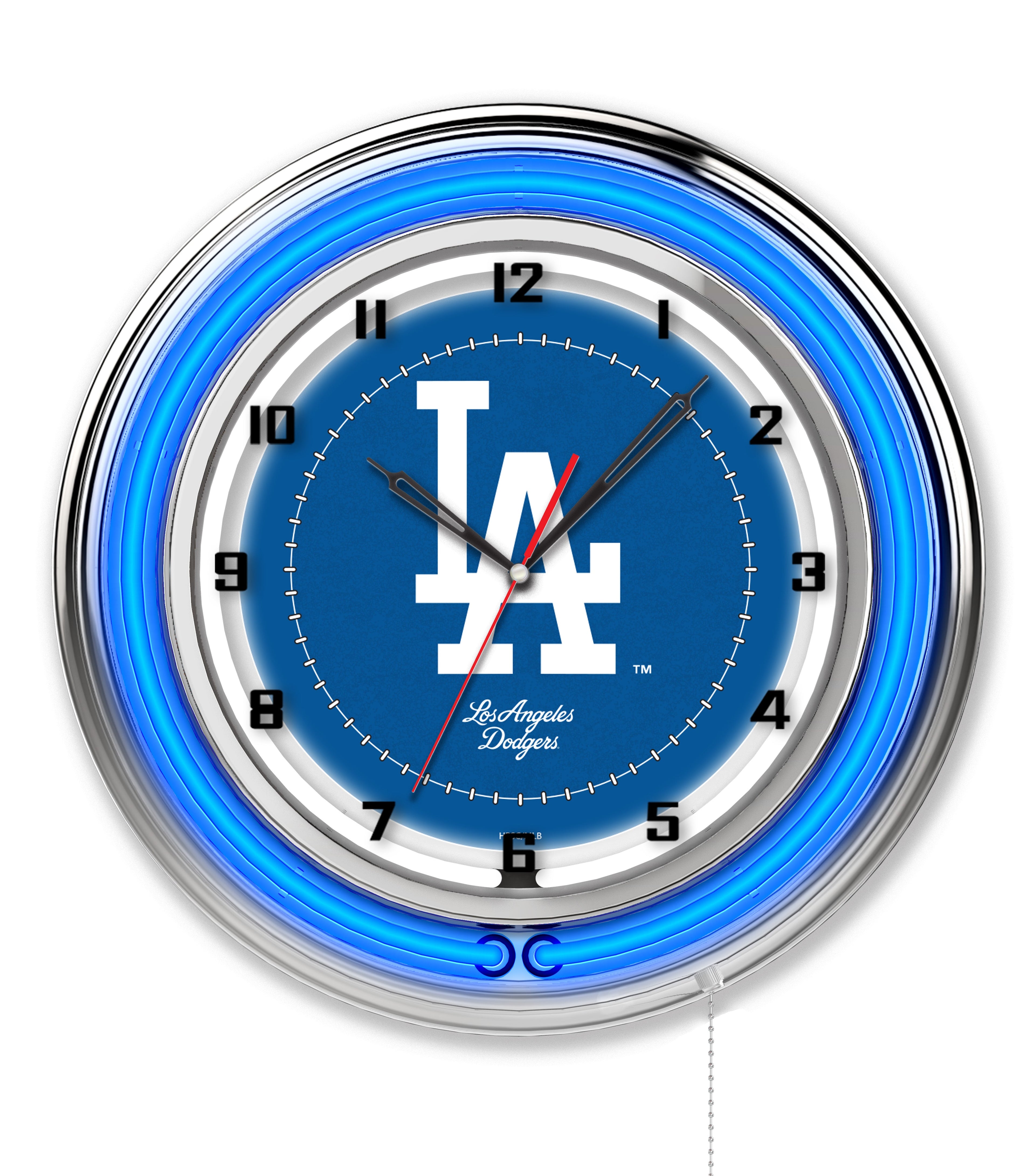 MLB Licensed 19" Double Neon Wall Clock