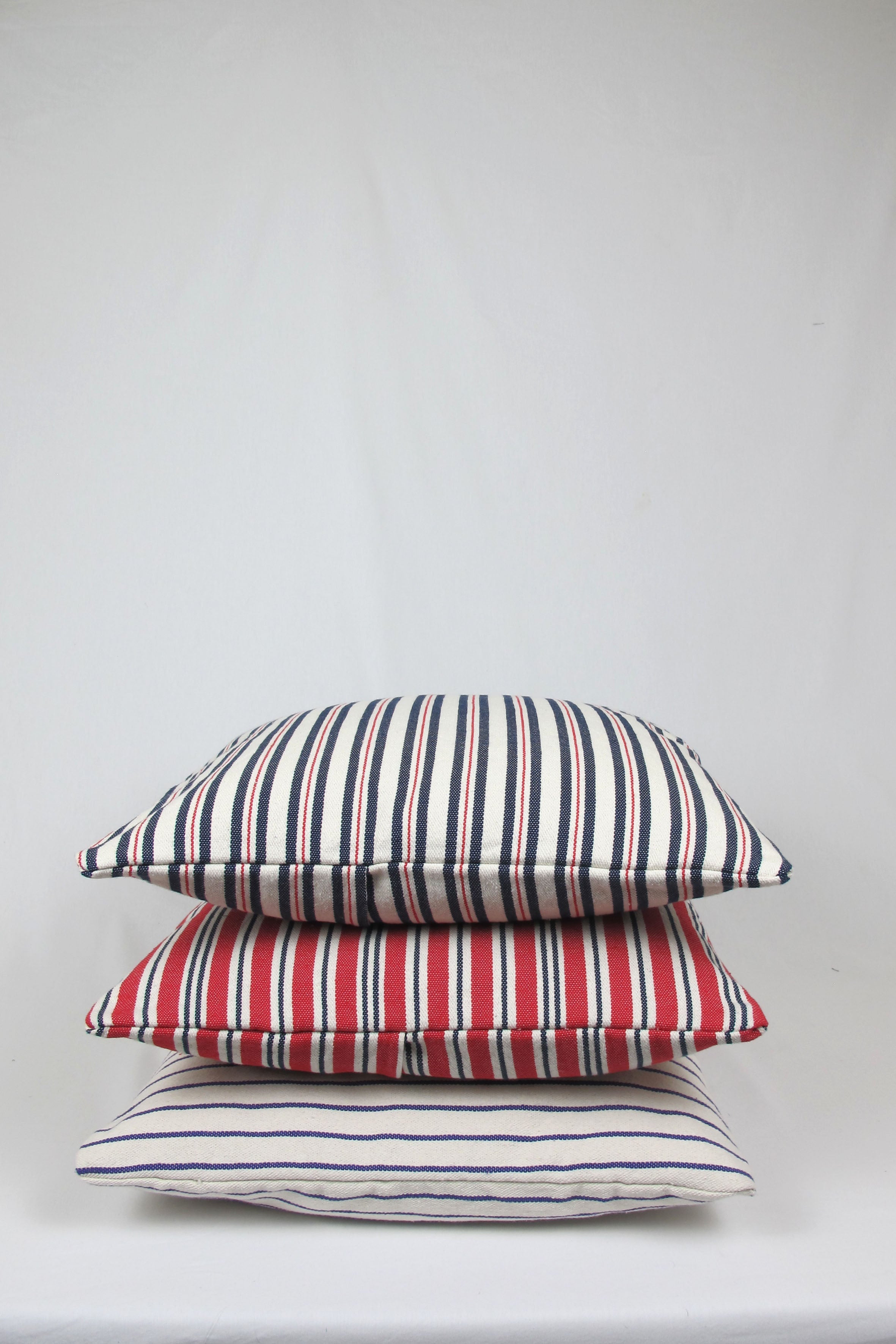 Funda cojín loneta azul 45cmx45cm