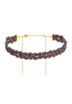 Choker Spike Pitiusas Gris
