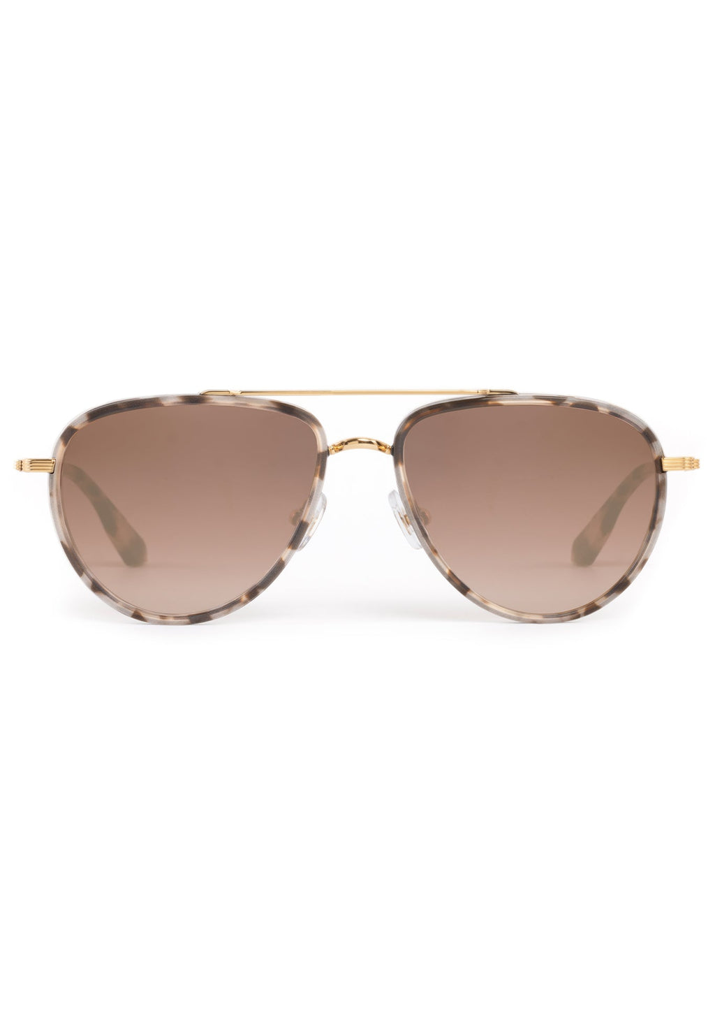KREWE COLEMAN | 24K Matte Black + Matte Sunday Tortoise Mirrored