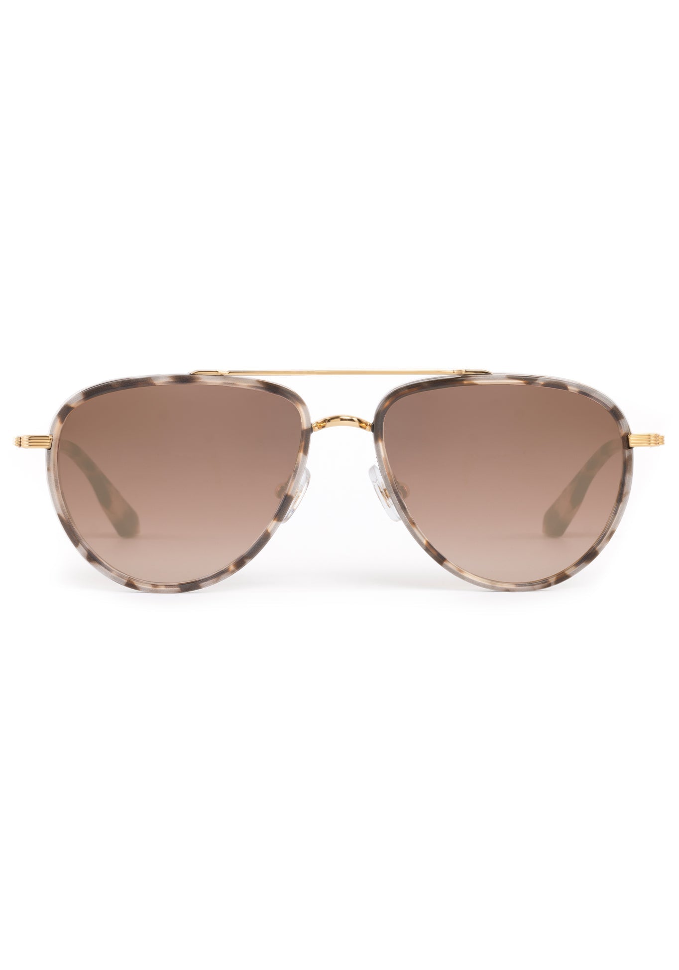 KREWE COLEMAN | 24K Matte Black + Matte Sunday Tortoise Mirrored