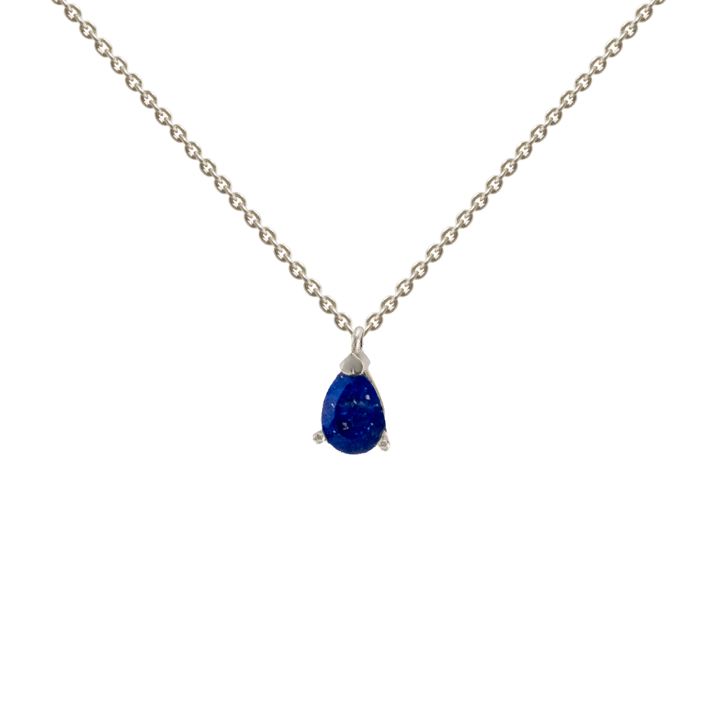 Colgante Pride Plata Azul