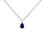 Colgante Pride Plata Azul