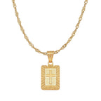 Collar Cross Tablet