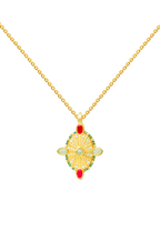 Collar Medalla Odeon Multicolor