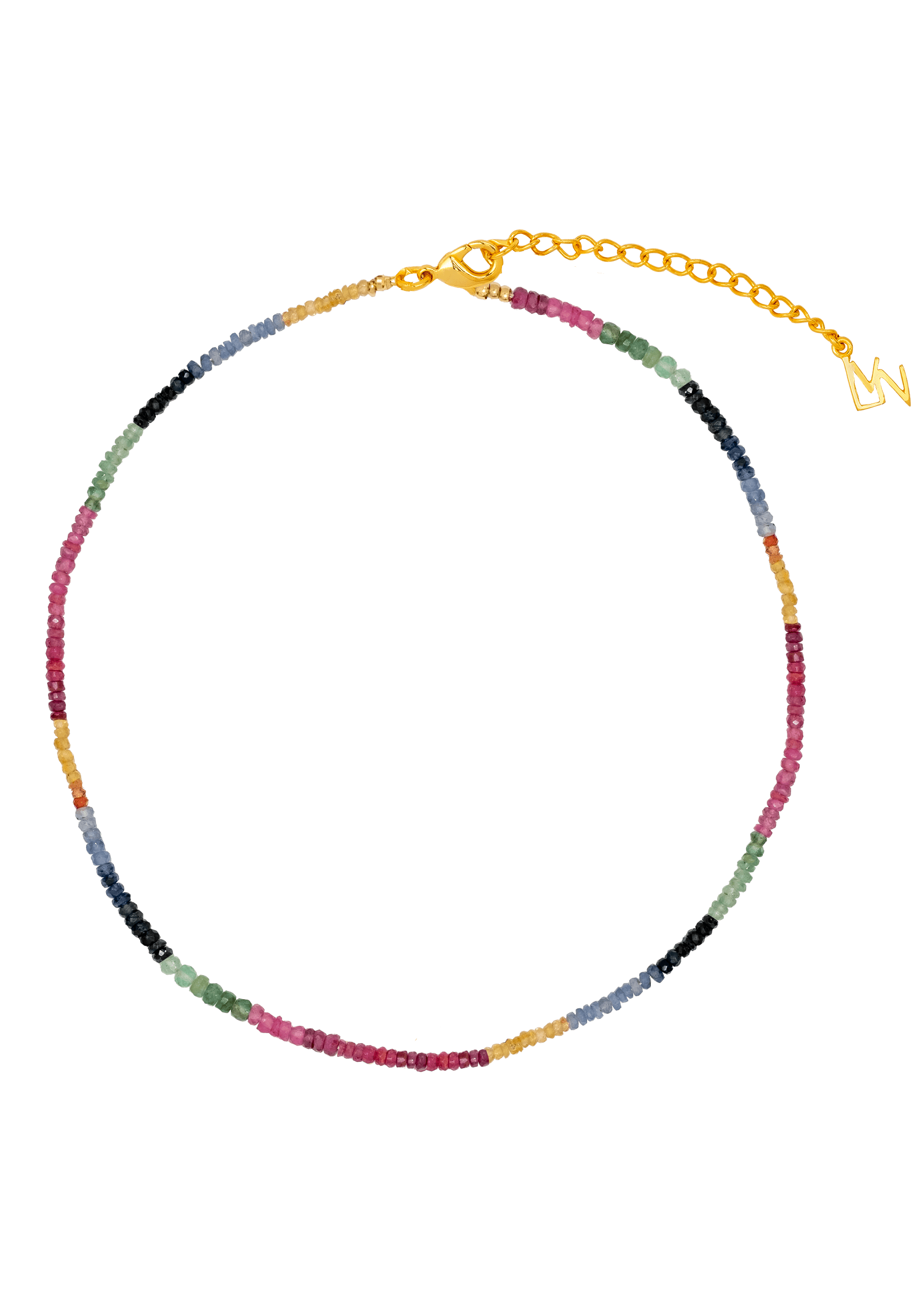 Collar Zafiro Multicolor Olivenza