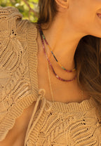 Collar Zafiro Multicolor Olivenza