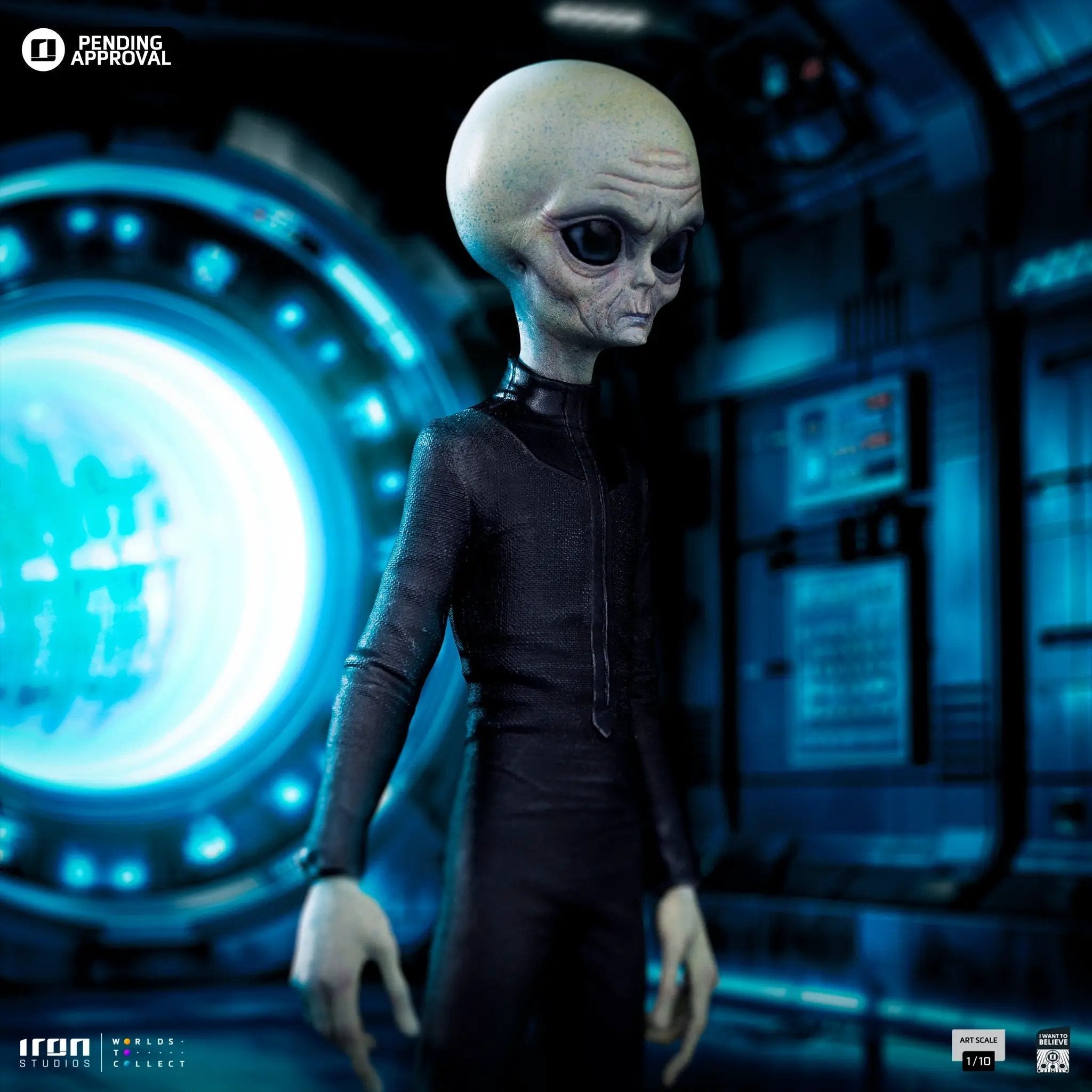 Statue Alien Grey - I Want To Believe - Art Scale 1/10 - Iron Studios