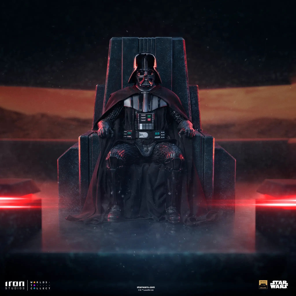 Statue Darth Vader on Throne - Star Wars: Obi-Wan Kenobi Series - Art Scale 1/10 - Iron Studios
