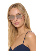 KREWE COLTON | Pink Poppy 18K Mirrored