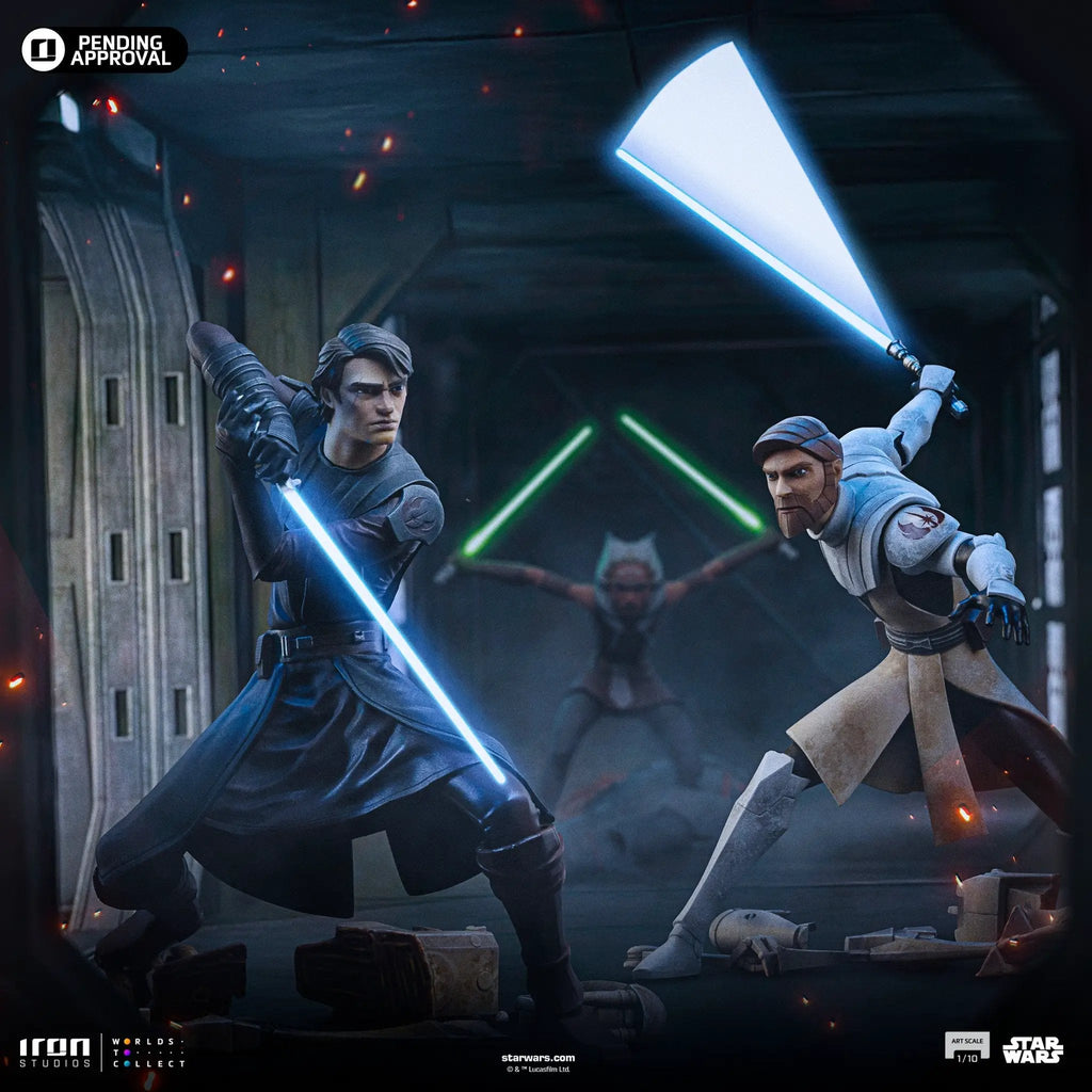 Statue Anakin Skywalker - Star Wars: Clone Wars - Art Scale 1/10 - Iron Studios