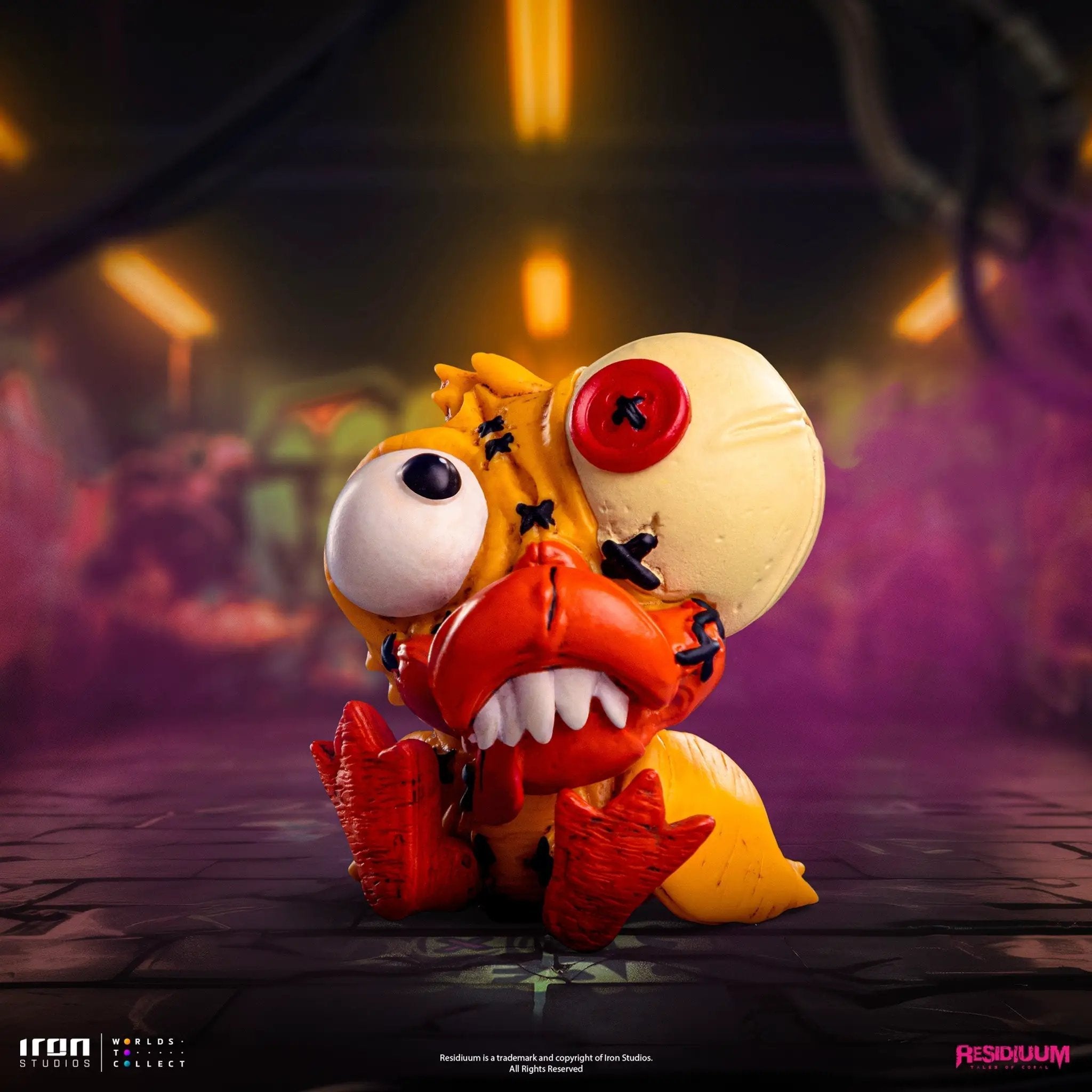 Statue Quack - Residiuum's Boogie Bears - Monster Scale - Iron Studios