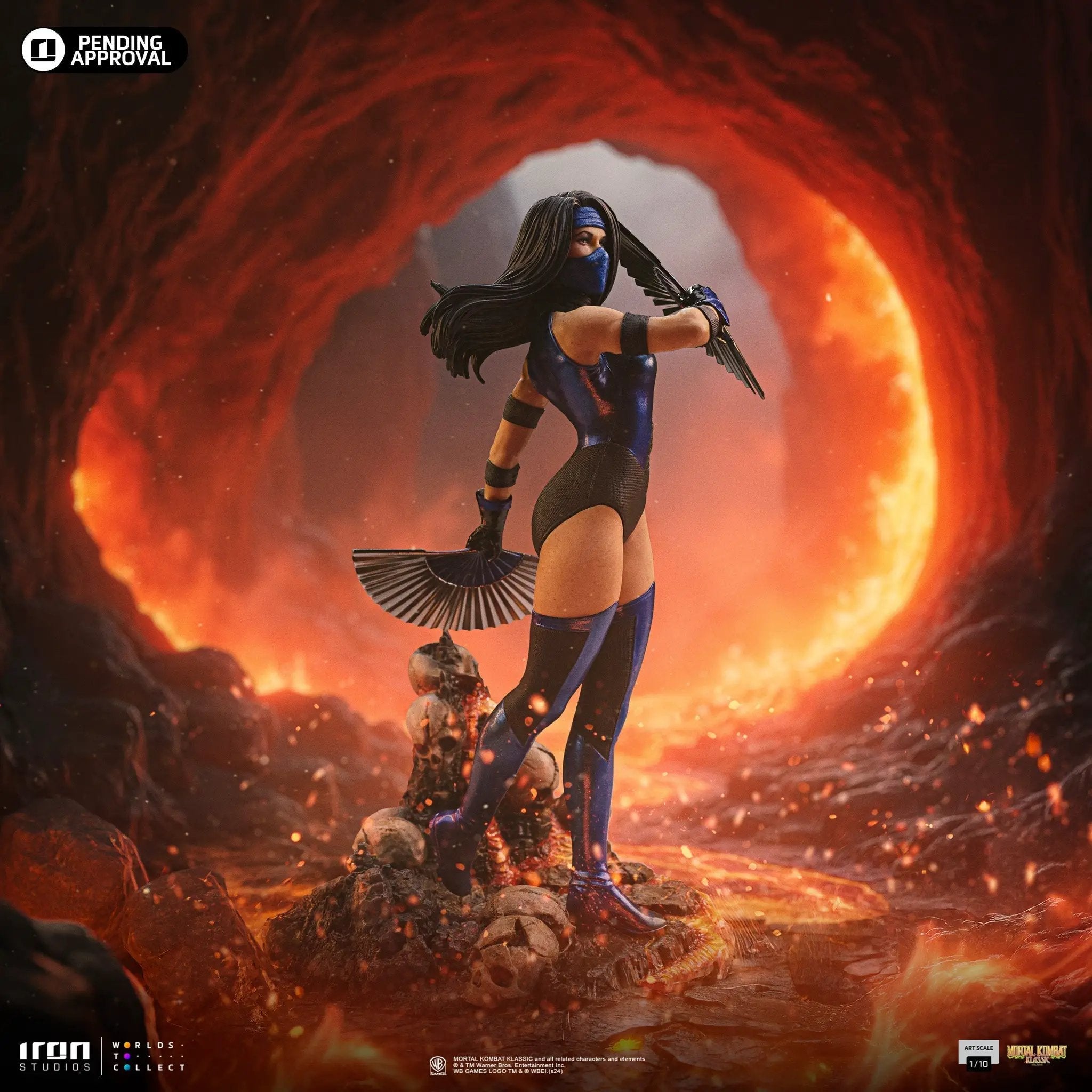 Statue Kitana - Mortal Kombat - Art Scale 1/10 - Iron Studios