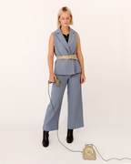 chaleco hana azul roca ▢