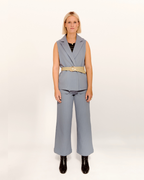 chaleco hana azul roca ▢