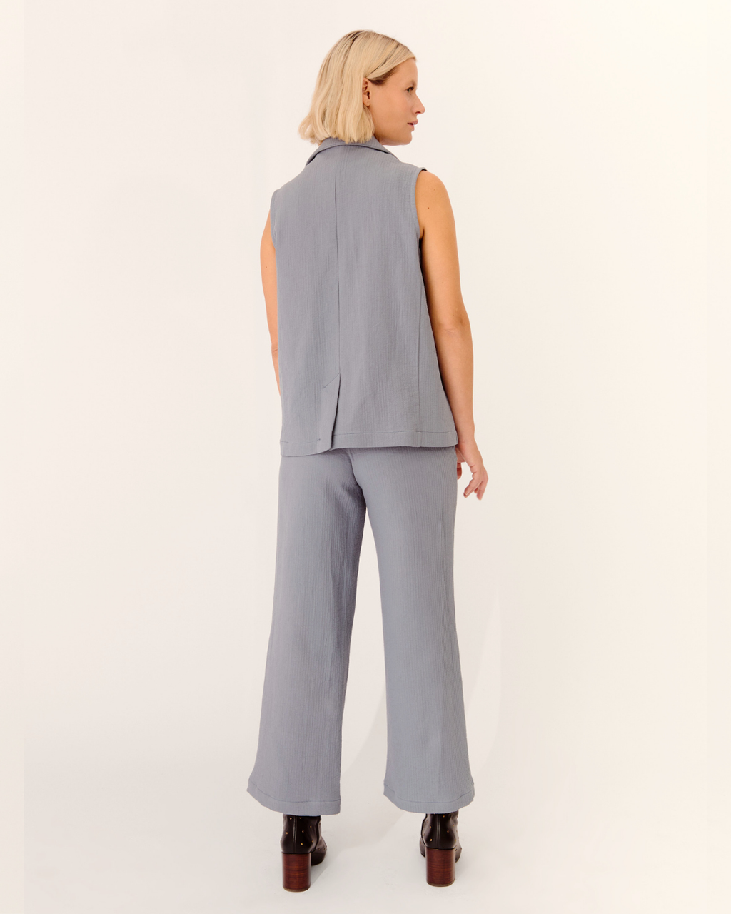 pantalón mía azul roca ◎