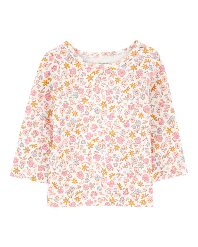 Conjunto dos piezas algodón peto y camiseta diseño conejita