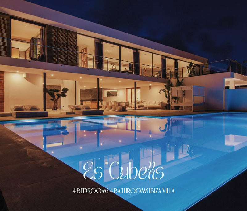 Contemporary Stylish Luxury Ibiza Villa in a Prime Location in Es Cubells
