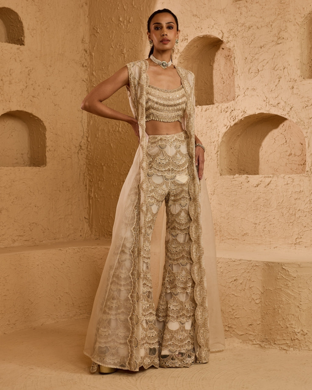 Liora Jacket Set By KYNAH, Luxury Indian Fashion & Bridal Wear