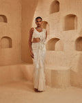 Esme Drape Skirt Set By KYNAH, Luxury Indian Fashion & Bridal Wear