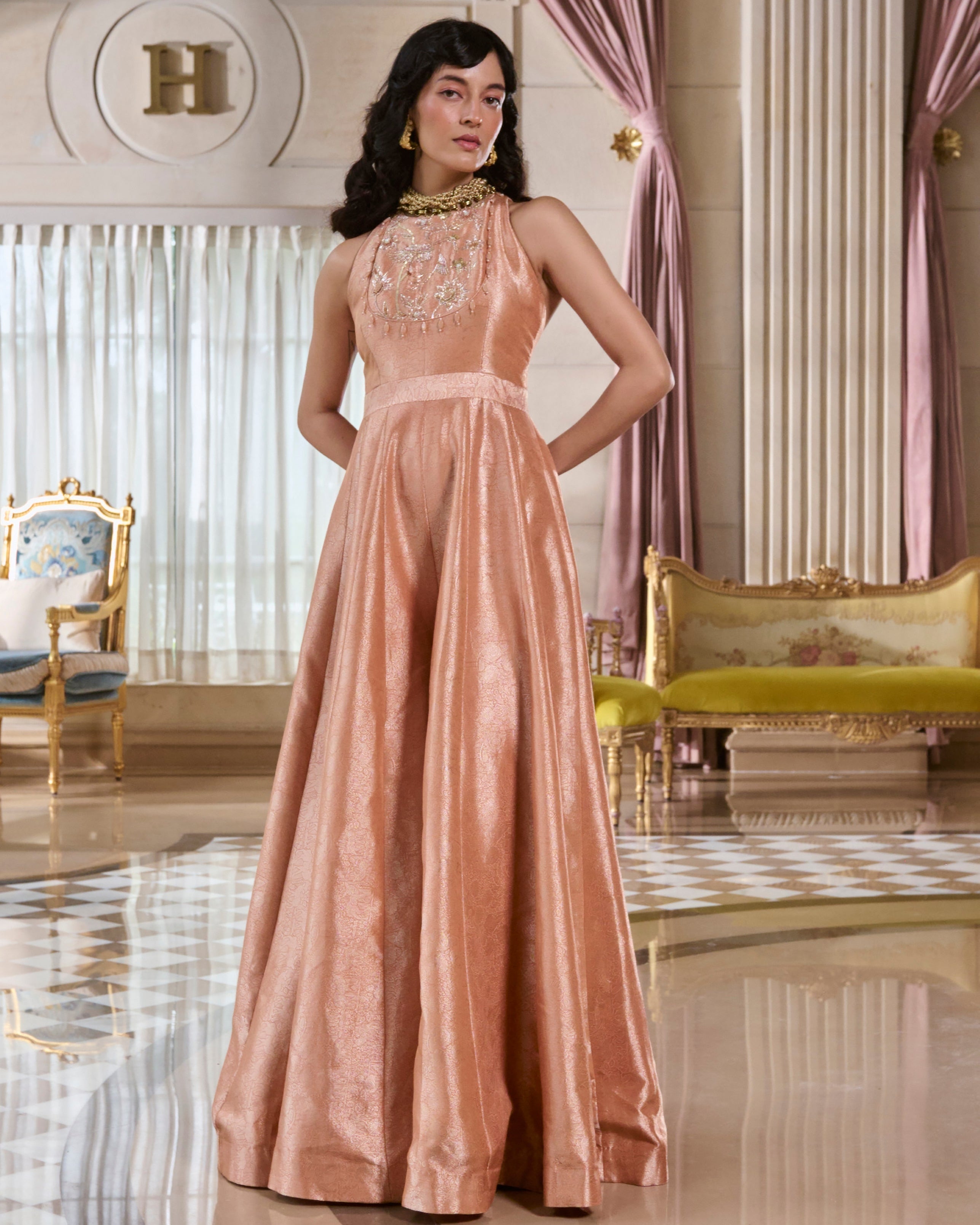 Mandi Jumpsuit By KYNAH, Luxury Indian Fashion & Bridal Wear