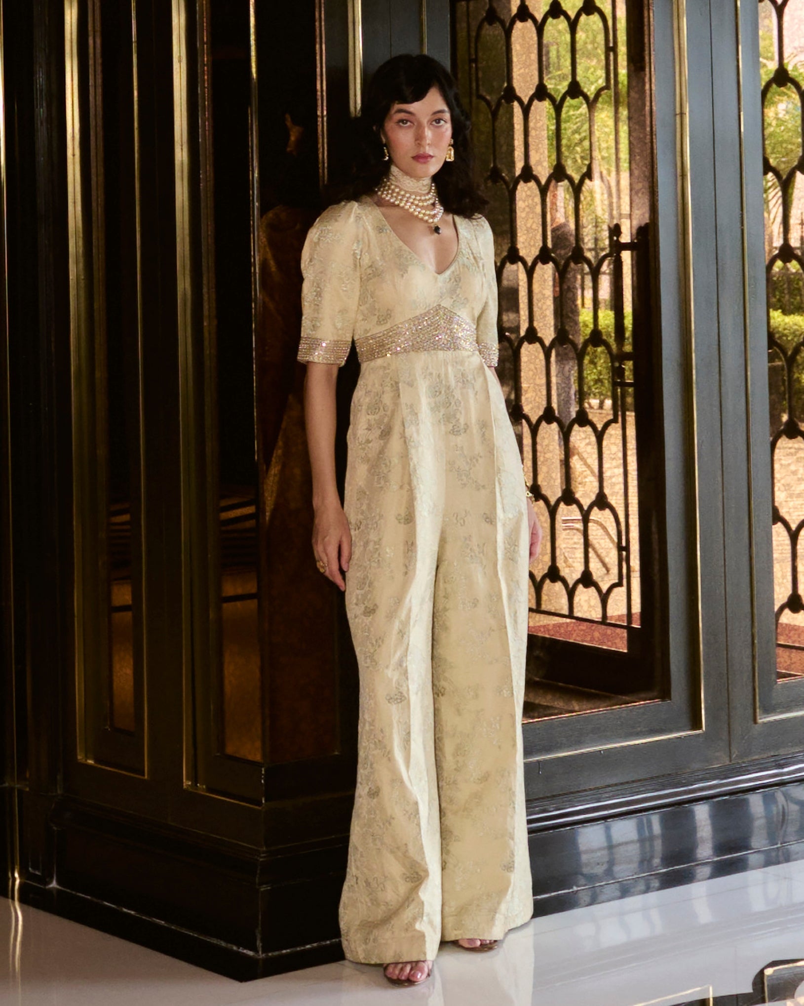 Allegra Jumpsuit By KYNAH, Luxury Indian Fashion & Bridal Wear