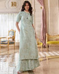 Chiara Kurta Set- Blue By KYNAH, Luxury Indian Fashion & Bridal Wear