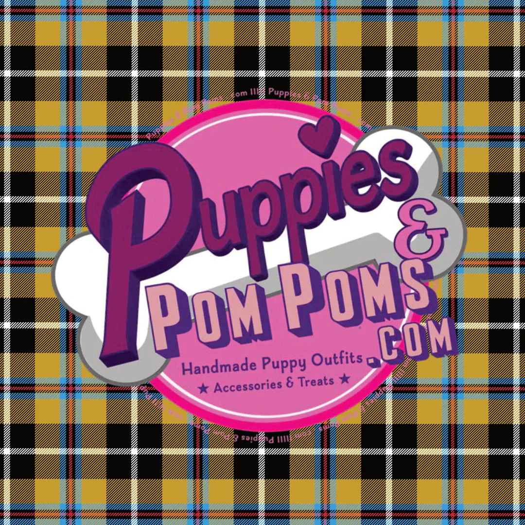 Cornish Tartan Bandana - Doggies - Snap On