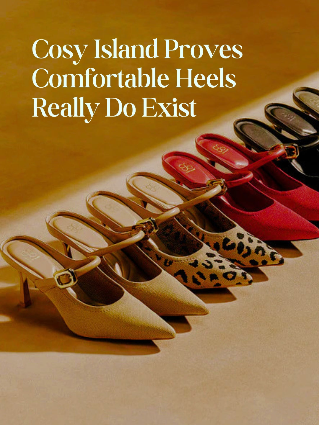 Cosy Island Proves Comfortable Heels Really Do Exist
