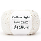 Ovillo Idealium Cotton Light Confetti – Algodón 50 g con efecto moteado