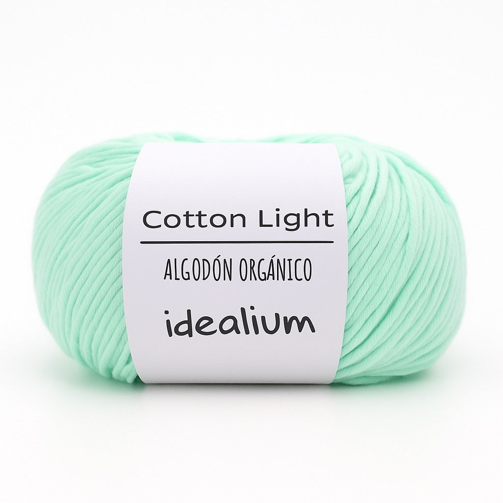 Ovillo Idealium Cotton Light – Algodón 50 g, prendas frescas