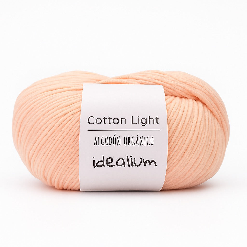 Ovillo Idealium Cotton Light – Algodón 50 g, prendas frescas