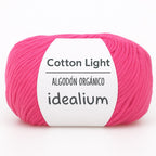 Ovillo Idealium Cotton Light – Algodón 50 g, prendas frescas