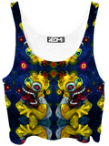 Brainmelt Crop Top