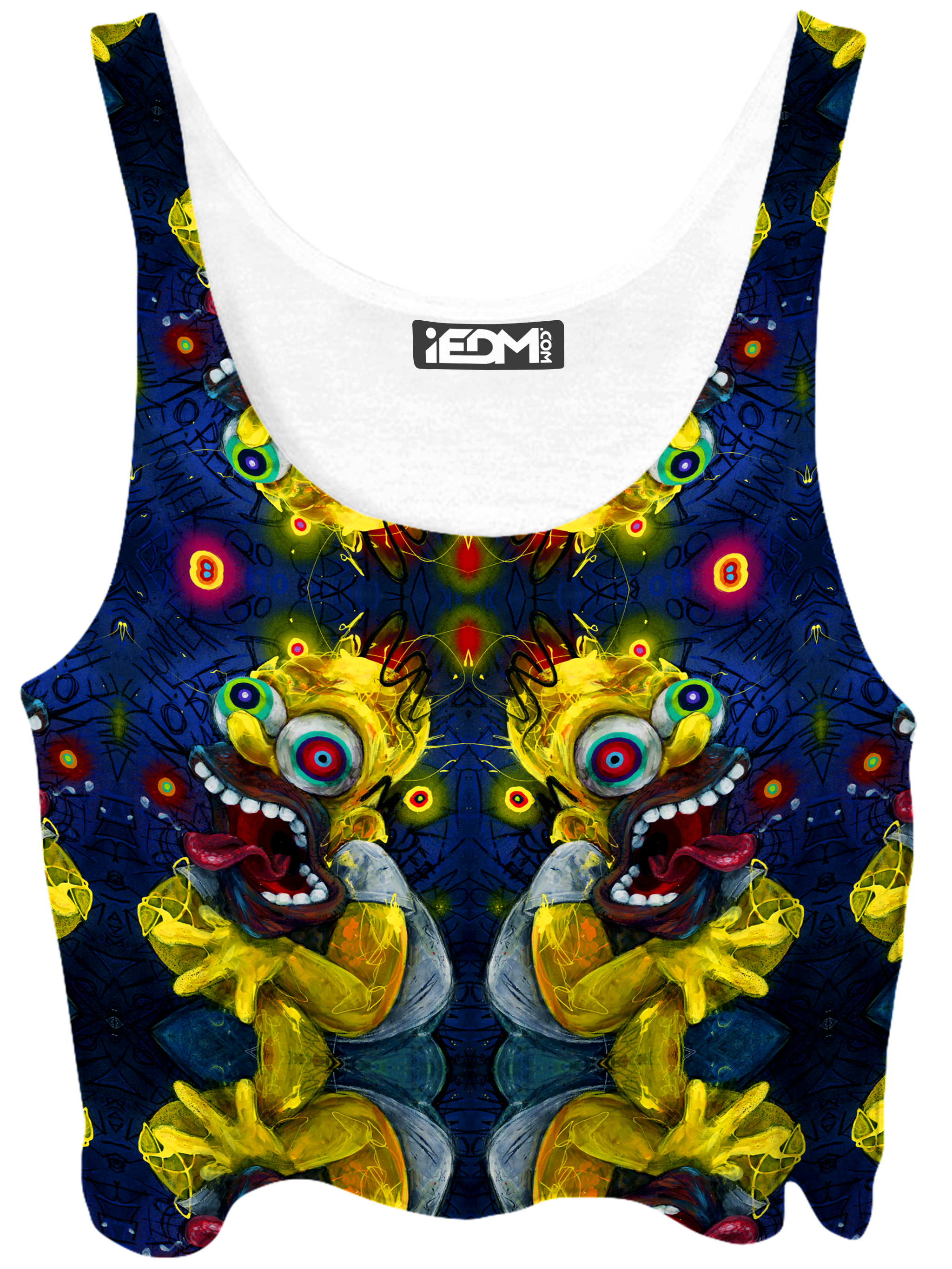 Brainmelt Crop Top