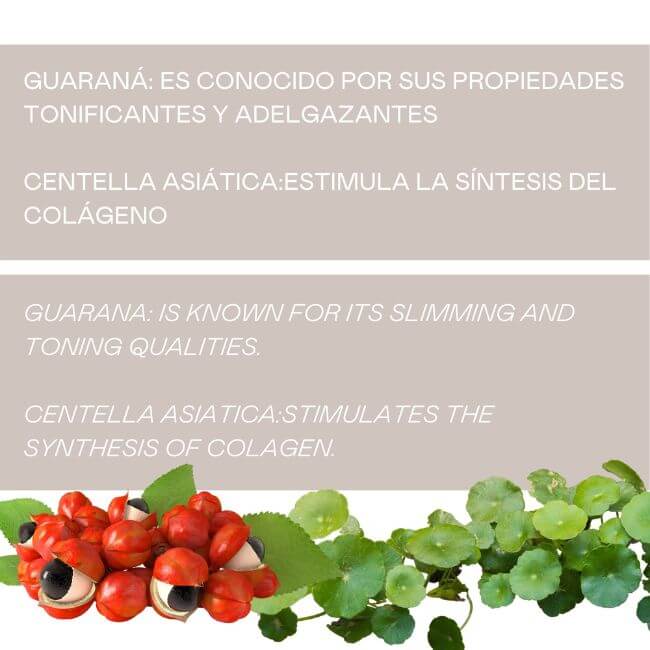 Crema Corporal Calor Activo con Guaraná y Centella Asiática - 500 ml