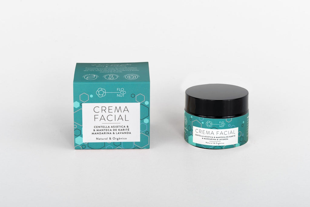 Crema Facial  Reparadora Flor de Centella