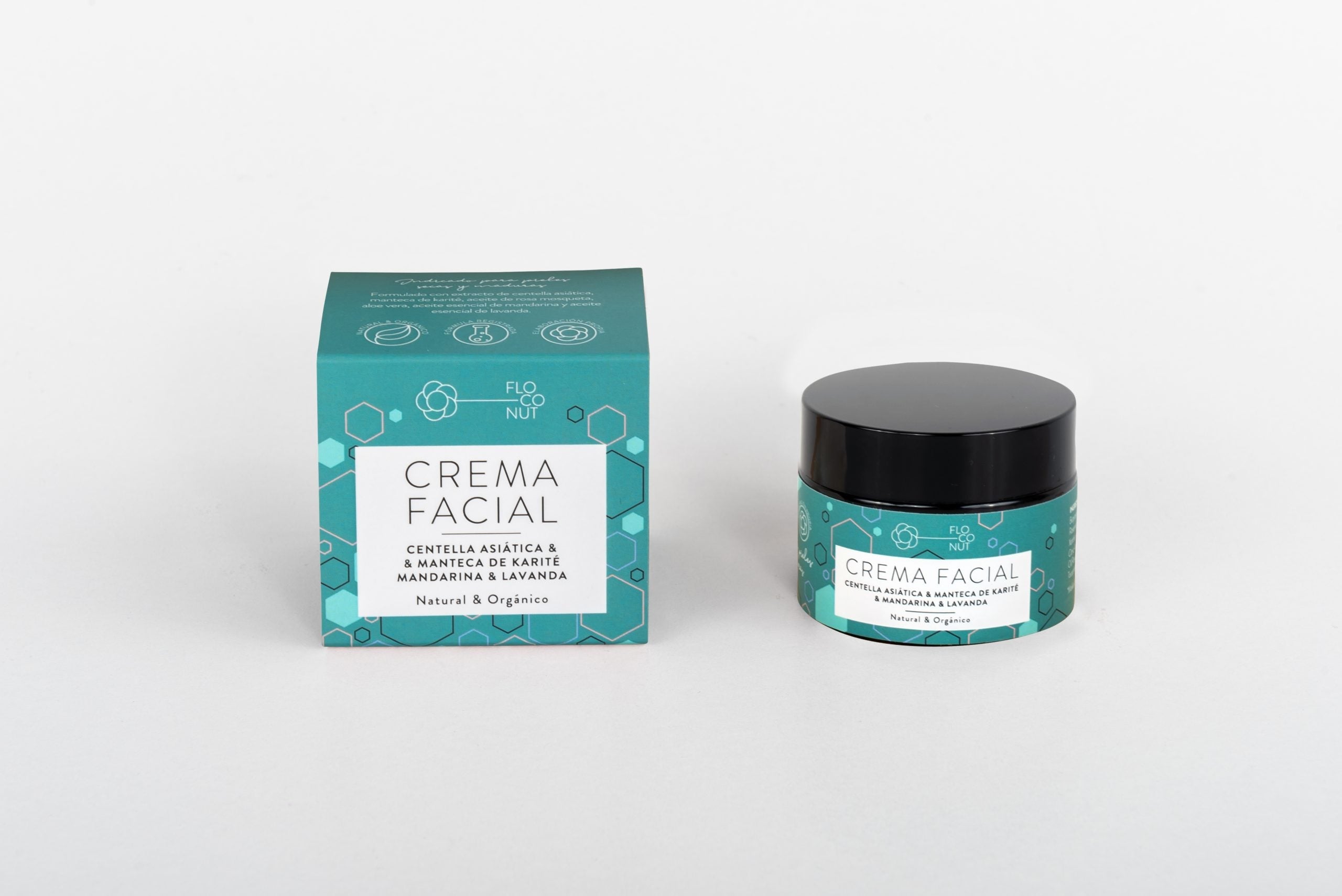 Crema Facial  Reparadora Flor de Centella