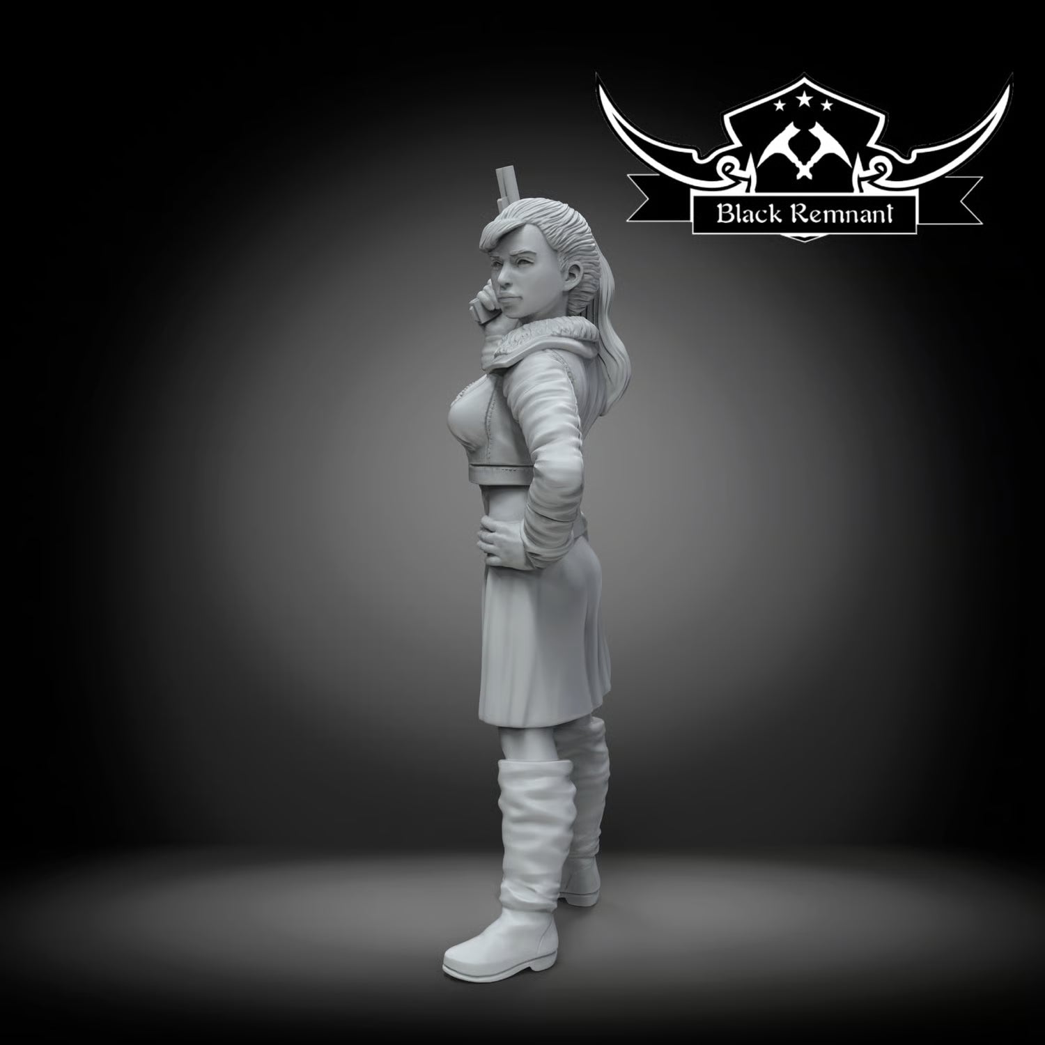 Crimson woman leader, Black Remnant