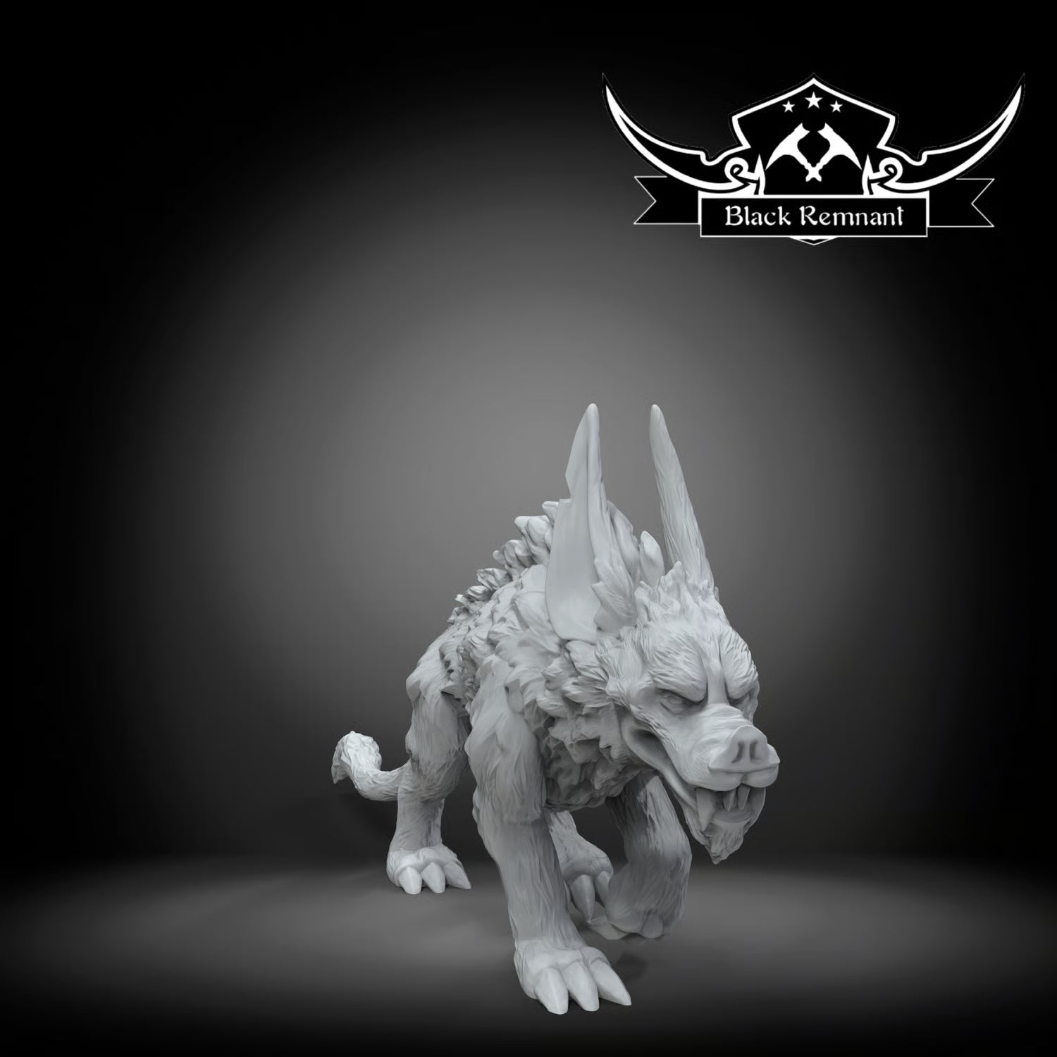 Crossbowman bounty hunter wolf, Black Remnant