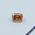 Crushed Ice Cushion Cut Champagne Loose Diamond